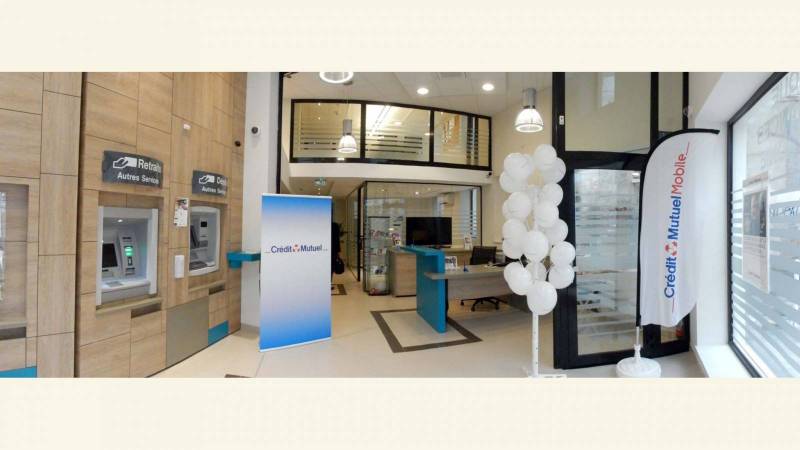 Crédit Mutuel agence du Pont du Las Var